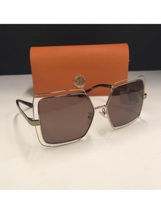 ?- New Authentic Tory Burch Oversized Women\'s Sunglasses, TY6086 55 main image 6